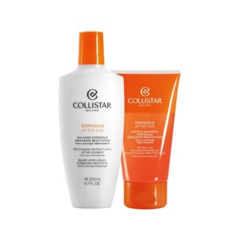 Zestawy kosmetyków damskich Moisturizing Restructuring After-Sun Balm & After-Sun Shower-Shampoo Set 