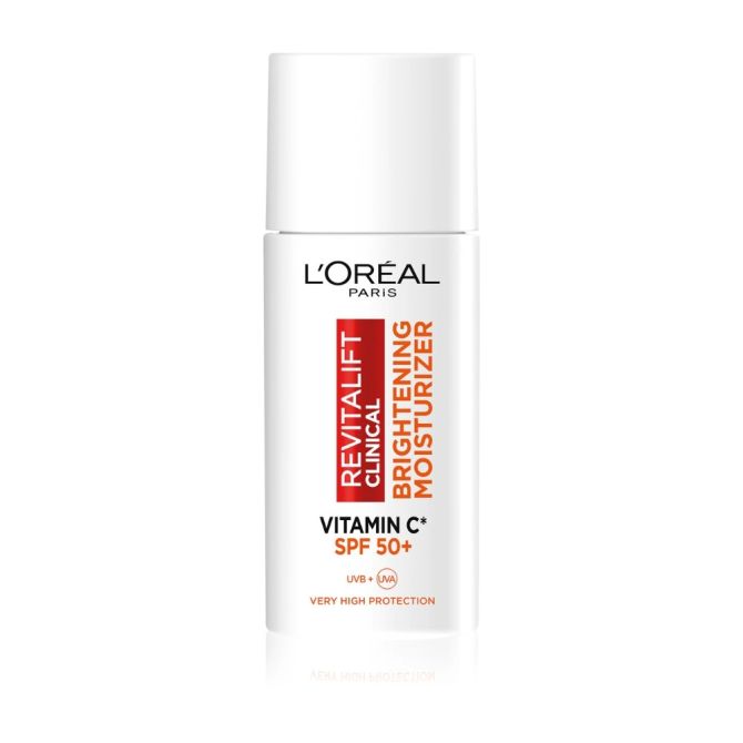 Kremy na dzień Revitalift Clinical Anti-UV Fluid SPF 50+ 50 ml