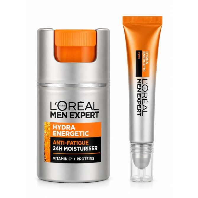 Zestaw do pielęgnacji twarzy dla niego Expert Hydra Energetic Duo Set