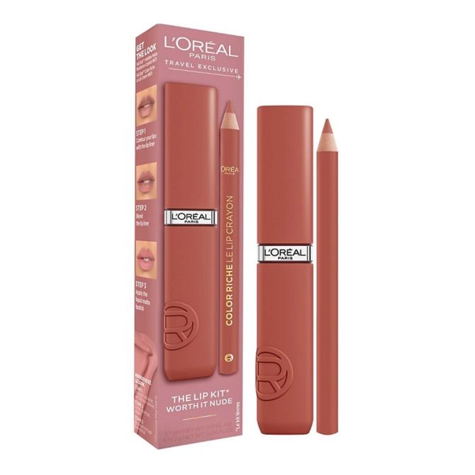 Zestawy do makijażu The Lip Kit Worth It Nude