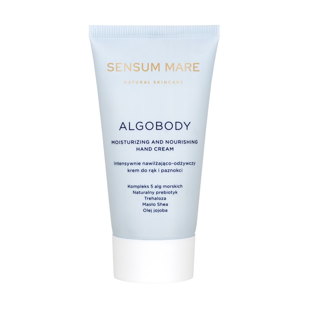 Sensum Mare Algobody intensiv feuchtigkeitsspendend-pflegend Hand- und Nagelcreme — Inhaltsstoffe i ocena