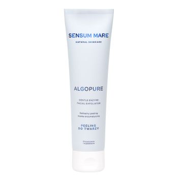 Peelingi do twarzy ALGOPURE Delikatny peeling – maska enzymatyczna o działaniu oczyszczającym i wygładzającym 100 ml