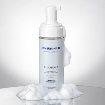 Pianki do mycia twarzy ALGOPURE Microprebiotic And Moisturizing Gentle Cleaning Foam 150 ml