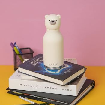 Butelki termiczne Bestie Niedźwiedź Polarny 460 ml