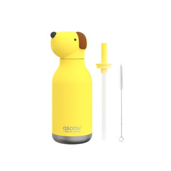 Butelki termiczne Bestie Pies Żółty 460 ml