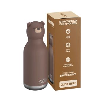 Butelki termiczne Bestie Niedźwiedź 460 ml