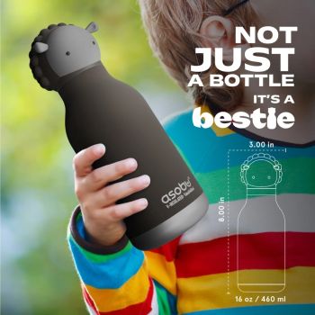 Butelki termiczne Bestie Owca Czarna 460 ml