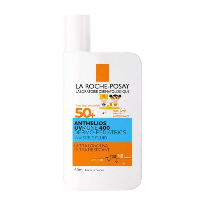 Ochrona SPF Anthelios Dermo-Pediatrics UVMune 400 SPF 50+ Invisible Fluid 50 ml