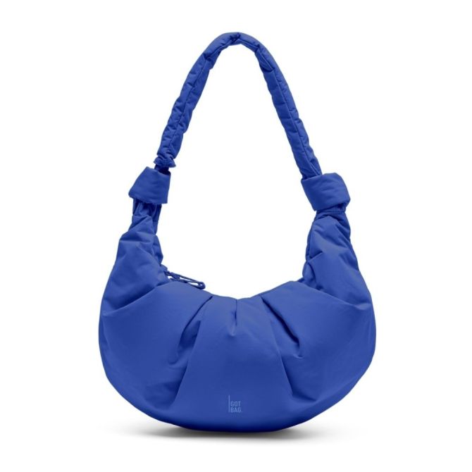 Torby Pleat Moon Bag Large Cobalt 
