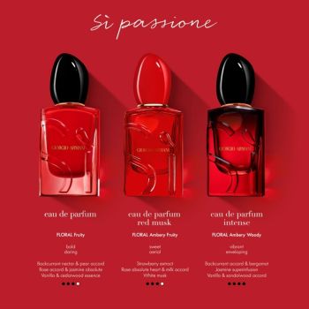 Wody perfumowane dla kobiet Sì Passione Intense 100 ml