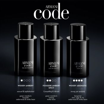 Wody perfumowane dla mężczyzn Armani Code 125 ml