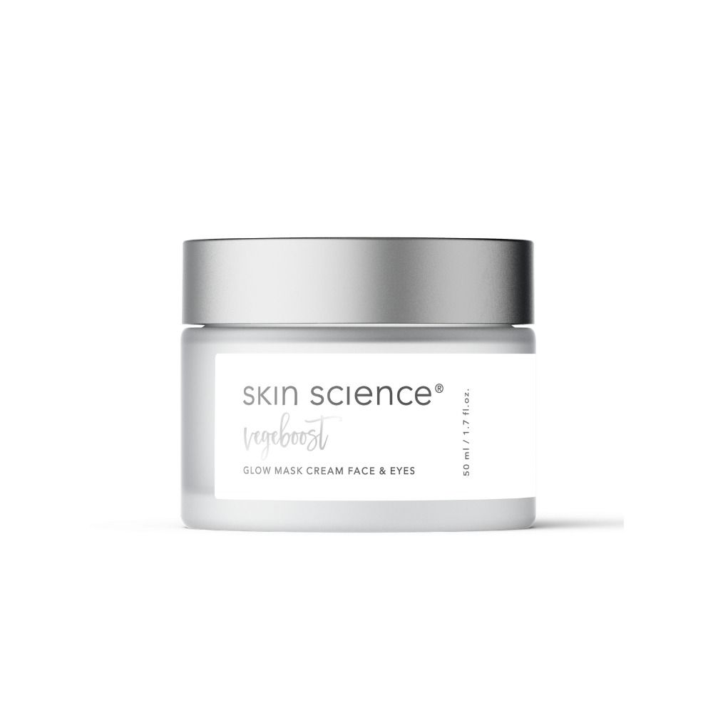 Skin Science Vegeboost Glow Mask Cream Face & Eyes — Inhaltsstoffe i ocena