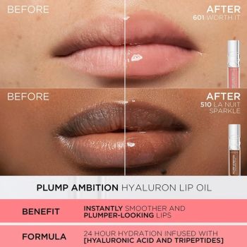 Zestawy do makijażu 3 Full Size Lip Oils Plump Ambition Travel Exclusive Set 