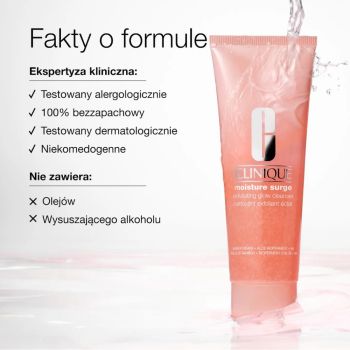 Żele do mycia twarzy Moisture Surge™ Exfoliating Glow Cleanser 125 ml