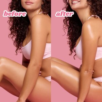 Olejki do ciała Rose, Strawberry & Cream Shimmer Body Oil 150 ml