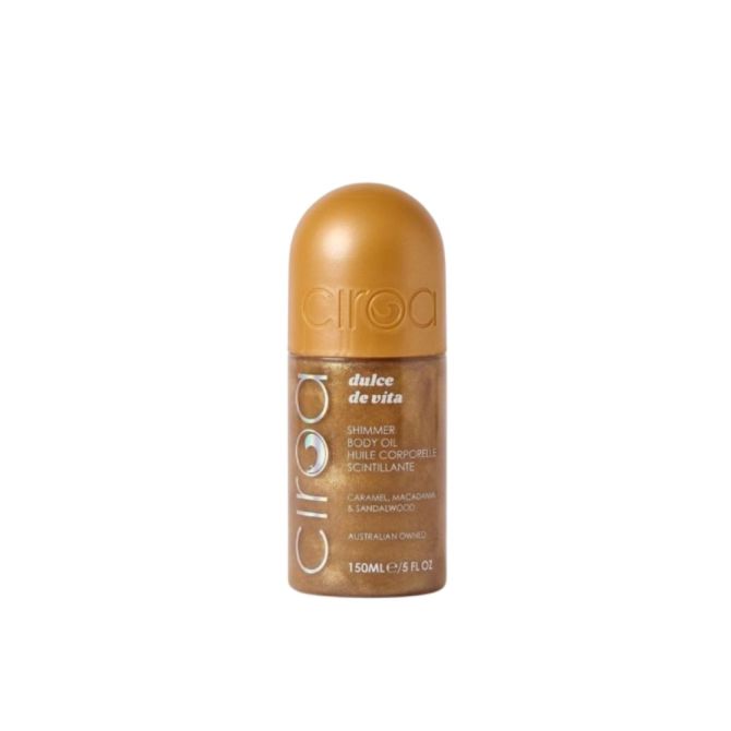 Olejki do ciała Caramel, Macadamia & Sandalwood Shimmer Body Oil 150 ml