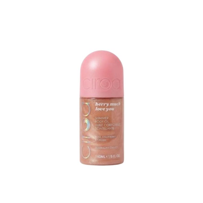 Olejki do ciała Rose, Strawberry & Cream Shimmer Body Oil 150 ml