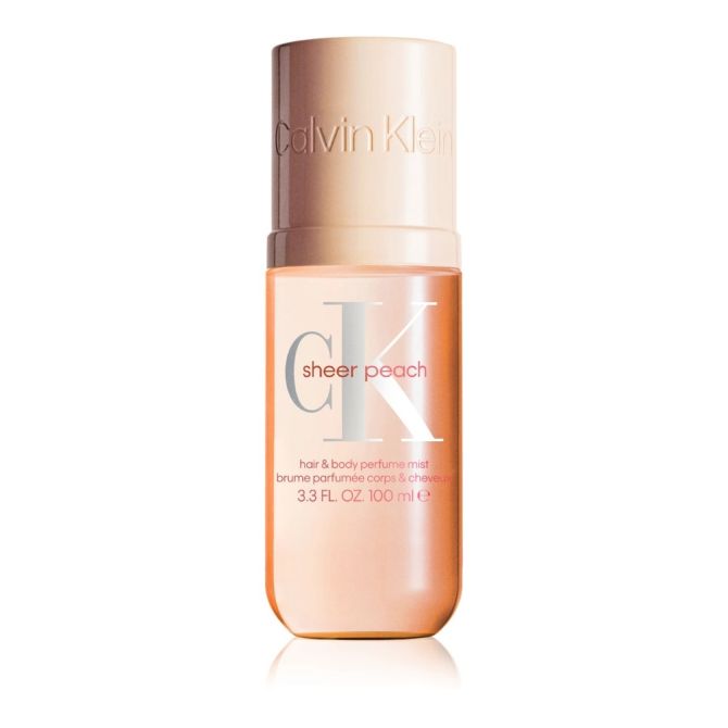 Mgiełki do ciała CK Sheer Peach Hair & Body Perfume Mist 100 ml