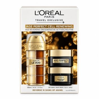 Zestaw do pielęgnacji twarzy dla niej Age Perfect Cell Renewing Skincare Set 