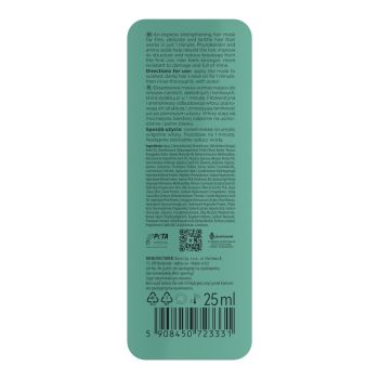 Pielęgnacja włosów i skóry głowy 1-Minute Shot Mask Instant Strengthening Phytokeratin 25 ml