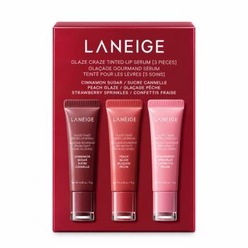 Zestawy do makijażu Glaze Craze Tinted Lip Serum Trio Set 