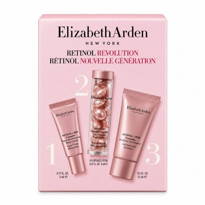 Zestaw do pielęgnacji twarzy dla niej Retinol Revolution 3-Piece Set