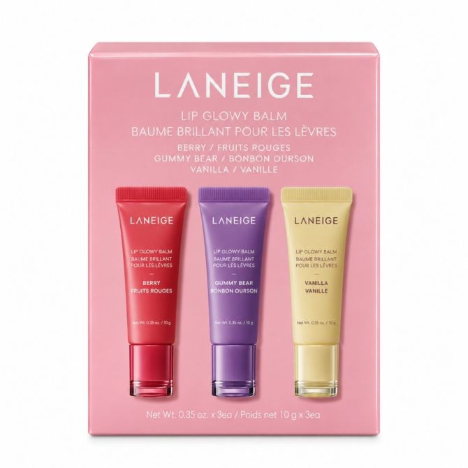 Zestawy do makijażu Lip Glowy Balm Trio Set