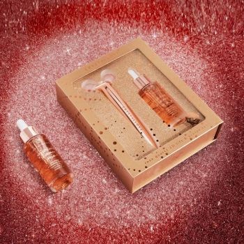 Zestaw do pielęgnacji twarzy dla niej Rose Quartz 3D Lift & Sculpt Set Limited Edition 