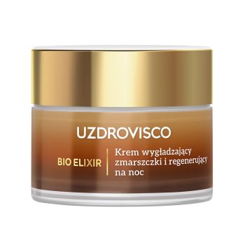 Kremy na noc Bio Elixir Krem wygładzający zmarszczki i regenerujący na noc 50 ml