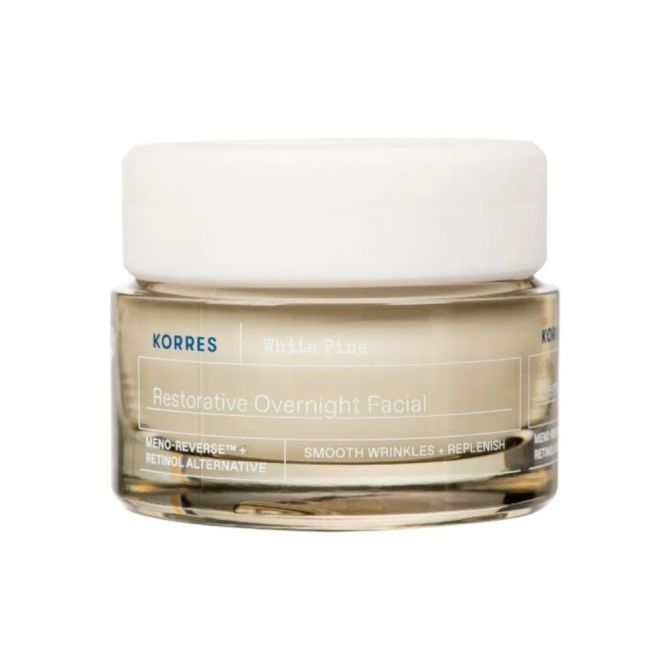 Kremy na noc White Pine Meno-Reverse Restorative Overnight Facial 40 ml