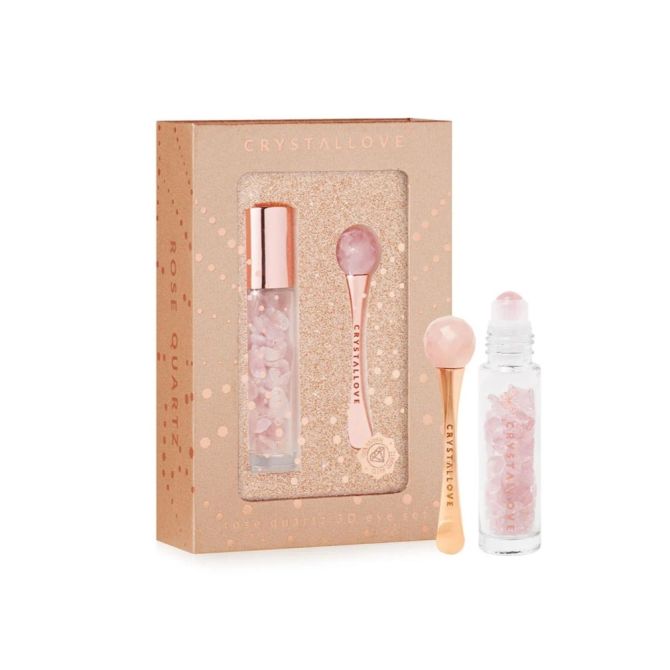 Zestaw do pielęgnacji twarzy dla niej Rose Quartz 3D Eye Set Limited Edition