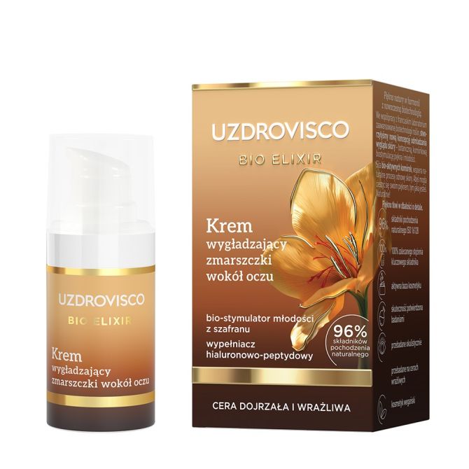 Kremy pod oczy Bio Elixir Krem wygładzający zmarszczki wokół oczu 15 ml