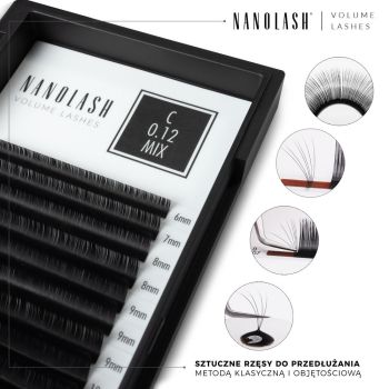 Akcesoria do makijażu Volume Lashes 0.05 C 10mm 55 g
