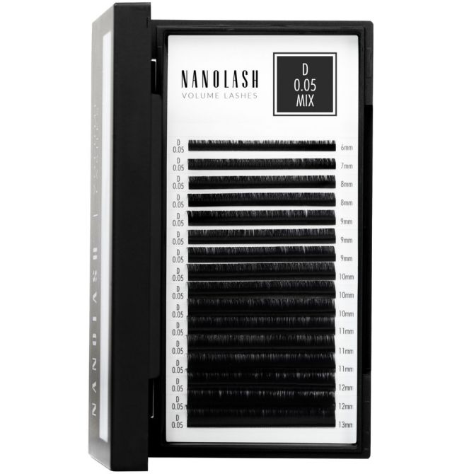 Akcesoria do makijażu Volume Lashes 0.05 D 6-13mm 55 g