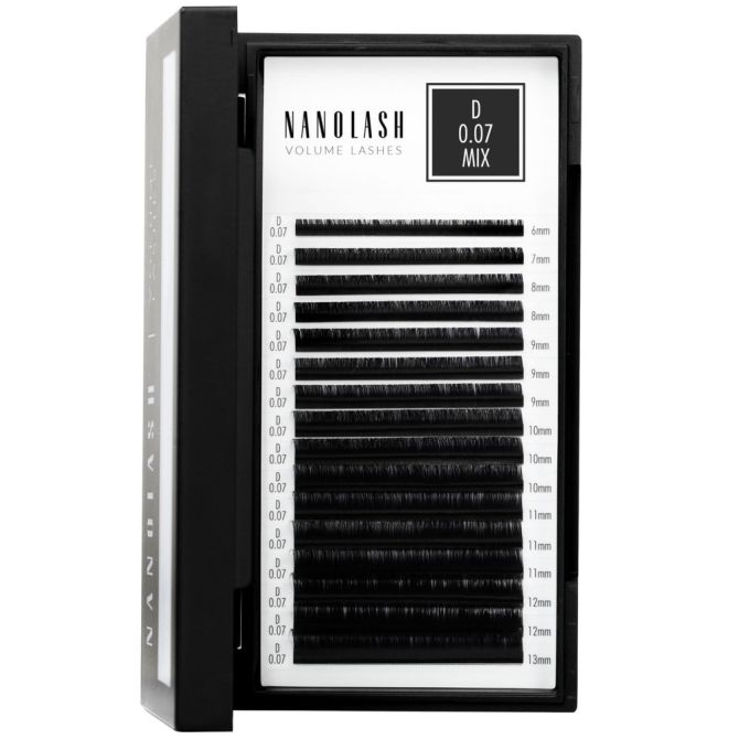 Akcesoria do makijażu Volume Lashes 0.07 D 6-13mm 55 g
