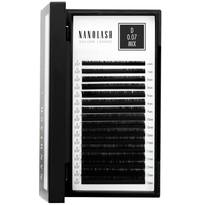 Akcesoria do makijażu Volume Lashes 0.07 D 6-13mm 55 g