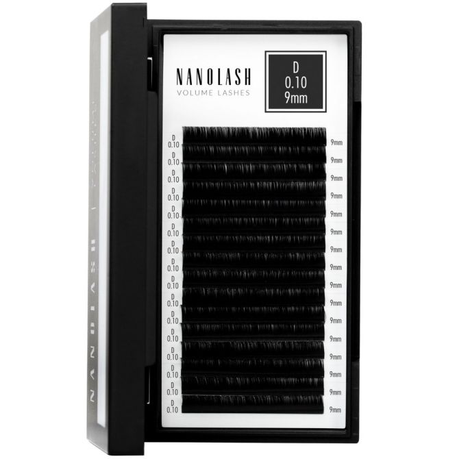 Akcesoria do makijażu Volume Lashes 0.10 D 9mm 55 g