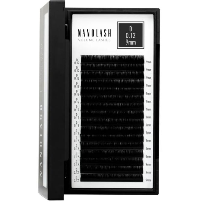 Akcesoria do makijażu Volume Lashes 0.12 D 9mm 55 g