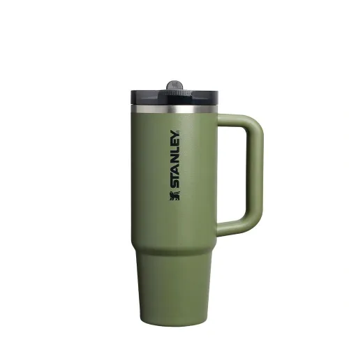 Kubki termiczne The Quencher ProTour Flip Straw Tumbler Dried Pine 890 ml
