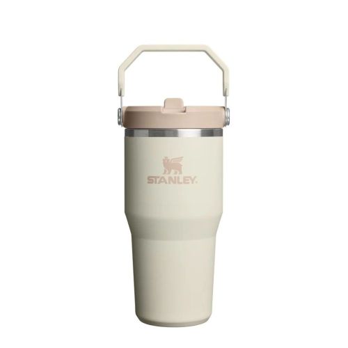 Kubki termiczne The IceFlow Flip Straw Cream Gloss 590 ml