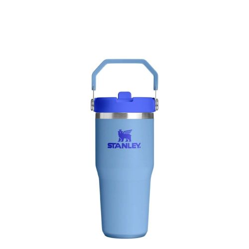 Kubki termiczne The IceFlow Flip Straw Blue Sky 414 ml