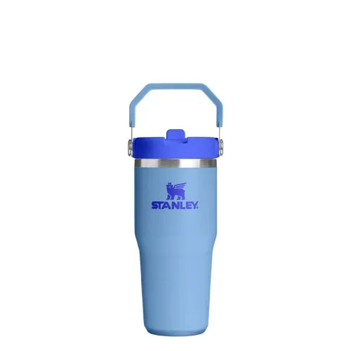 Kubki termiczne The IceFlow Flip Straw Blue Sky 414 ml