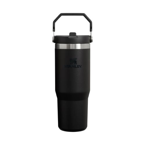Kubki termiczne The IceFlow Flip Straw Black 2.0 890 ml