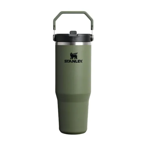 Kubki termiczne The IceFlow Flip Straw Dried Pine 890 ml