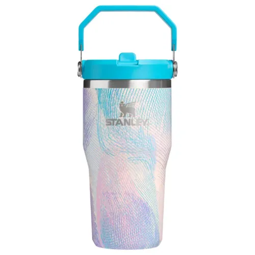 Kubki termiczne Flip Straw 0,59L Sea Glass Plume
