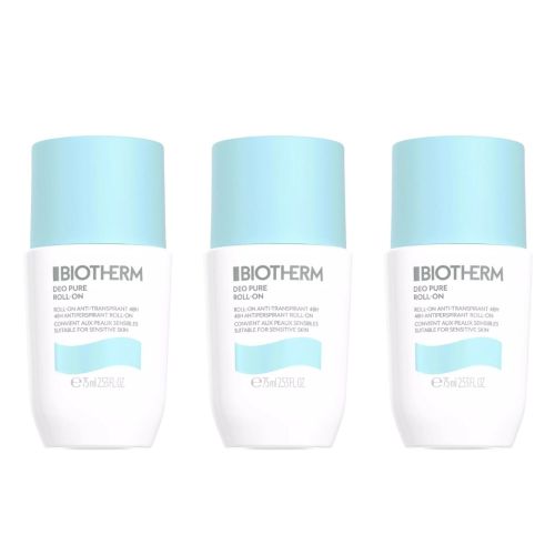 Dezodorant Deo Pure Roll-On Trio Set 225 ml