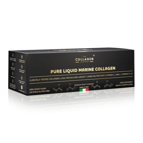 Skóra, włosy, paznokcie Płynny Kolagen Morski 10 000 mg Marakuja