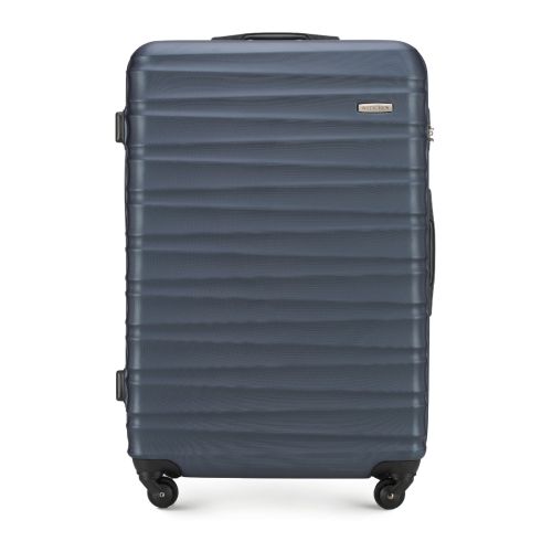 Walizki Walizka duża ABS Granatowa 96 l
