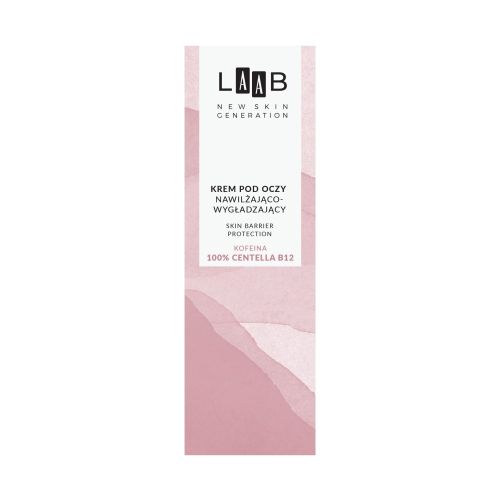 Kremy pod oczy LAAB 100% Ceentella B12 Nawilżająco-wygładzający krem pod oczy 15 ml