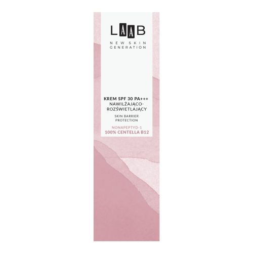 Kremy na dzień LAAB 100% Centella B12 Krem nawilżająco-rozświetlający SPF30 40 ml